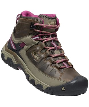 Women's KEEN Targhee III Waterproof Hiking Boots - Weiss / Boysenberry
