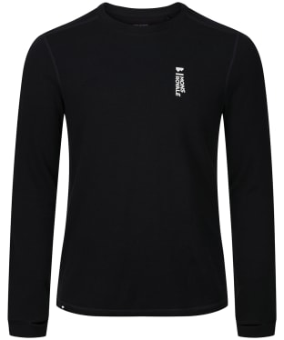 Men’s Mons Royale Cascade Merino Flex 200 Long Sleeved T-Shirt - Black
