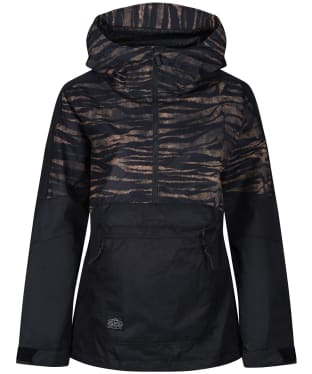 Women's Volcom Waterproof Mirror Pullover Jacket - Tiger Print