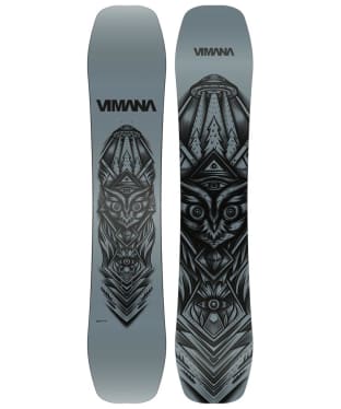 Men's Vimana The Vufo Ultralight Snowboard 156cm - Ocean Blue / Black