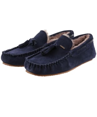 Women’s Dubarry Rosslare Moccasin Slippers - French Navy