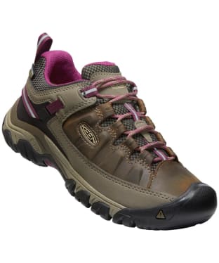 Women's KEEN Targhee III Waterproof Hiking Shoes - Weiss / Boysenberry
