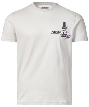 Men’s Musto Corsica Graphic Short Sleeved T-Shirt 2.0 - Glacier Grey