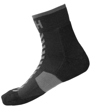 Men's Helly Hansen Hiking Merino Wool Blend Quarter Sock - Black
