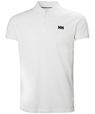 Men’s Helly Hansen Transat Short Sleeved Polo Shirt - White