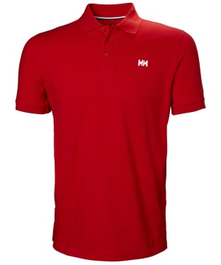 Men’s Helly Hansen Transat Short Sleeved Polo Shirt - Alert Red