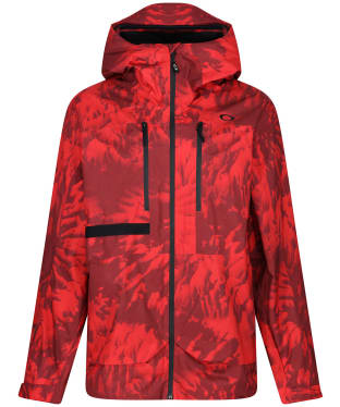 Men's Oakley Tc Earth Waterproof Shell Jacket - Red Mountain