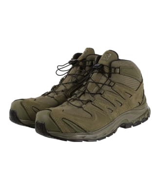 Men's Salomon Forces XA Mid EN Walking Boots - Ranger Green