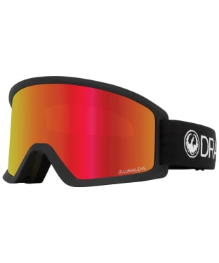 Dragon DX3 OTG Goggles - Black/Luma Lens Red Ionized - Black