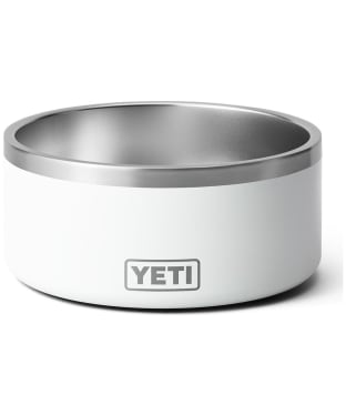 YETI Boomer 8 Stainless Steel Non-Slip Dog Bowl - White