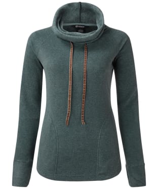 Women’s Sherpa Rolpa Fleece Pullover - Arctic Blue