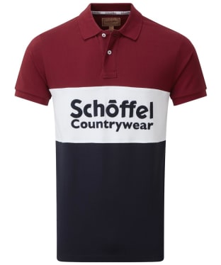 Schöffel Exeter Heritage Polo Shirt - Bordeaux