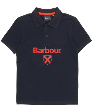 Boy's Barbour Floyd Polo Shirt, 6-9yrs - Navy