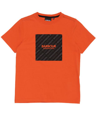 Boy's Barbour International Sol T-Shirt, 10-15yrs - Spicy Orange