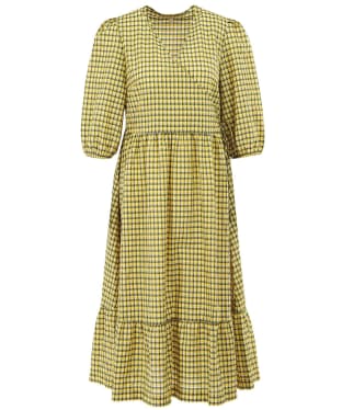Women's Barbour Addison Dress - Sunrise Yellow Check