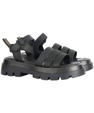Women's Barbour International Luna Sandal - Black