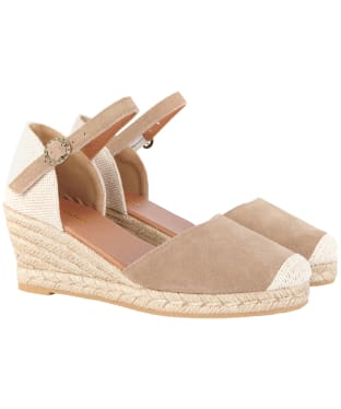 Women's Barbour Frances Wedge Sandal - Sand
