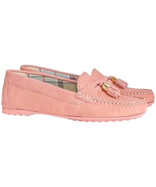Women's Barbour Myla Driving Shoes - Peach