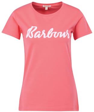Women's Barbour Otterburn T-Shirt - Pink Punch