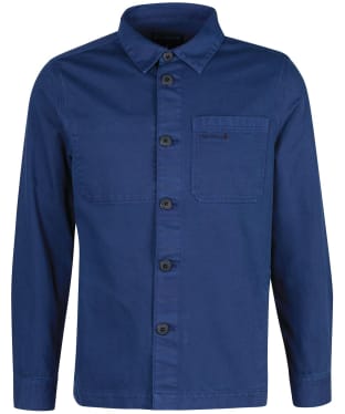 Men's Barbour Gino Overshirt - Inky Blue