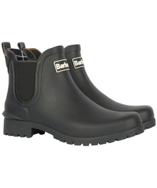 Women's Barbour Wilton Ankle Welly - Black