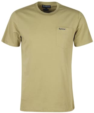 Men's Barbour Langdon Pocket T-Shirt - Bleached Olive