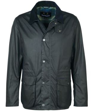 Men's Barbour Kendle Waxed Jacket - Navy