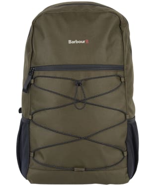 Barbour Arwin Canvas Explorer Backpack - Olive / Black