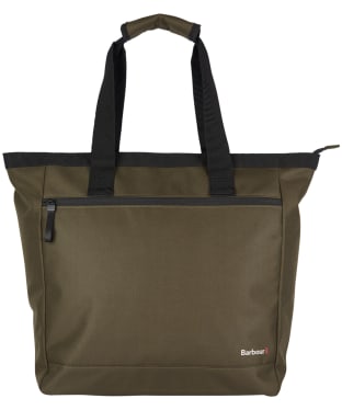 Barbour Arwin Canvas Tote Bag - Olive / Black