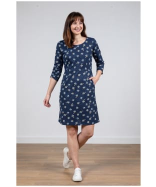 Womens Lily and Me Uplands Dress - Navy