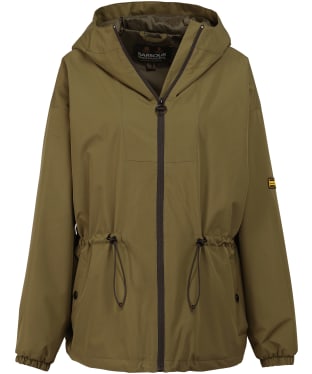 Women's Barbour International Valtteri Showerproof Jacket - Palmer Green