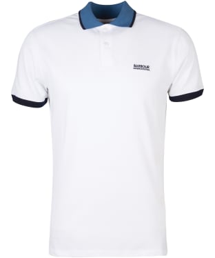 Men's Barbour International Howall Polo Shirt - White
