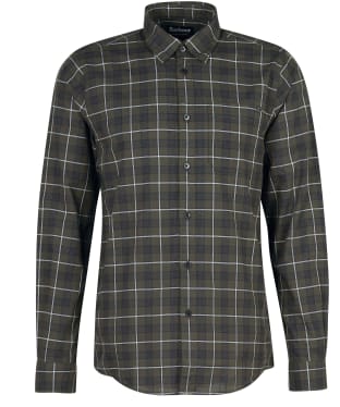 Men's Barbour International Payne Shirt - Forest
