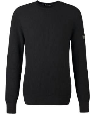Men's Barbour International Drive Crew Neck Sweater - Black