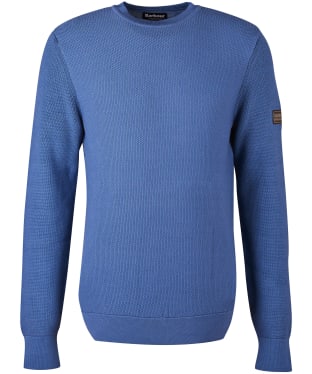 Men's Barbour International Drive Crew Neck Sweater - Blue Horizon