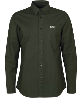 Men's Barbour International Kinetic Shirt - Forest