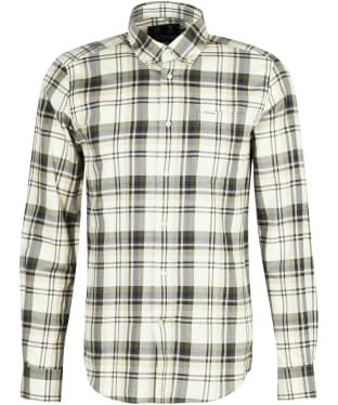 Men's Barbour Falstone Tailored Shirt - Stone