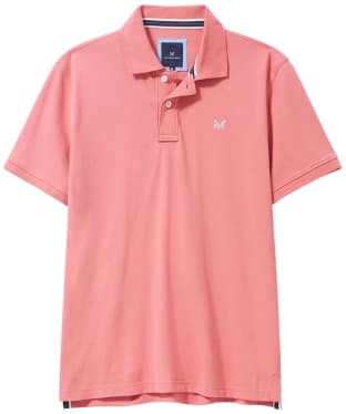 Men's Crew Clothing Classic Pique Polo Shirt - Rapture Rose