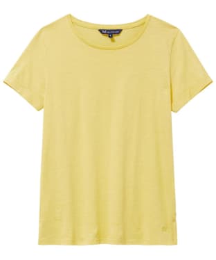 Women's Crew Clothing Perfect Crew Slub T-Shirt - Crème Brulee