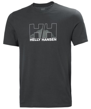 Men’s Helly Hansen Nord Graphic Short Sleeved T-Shirt - Ebony