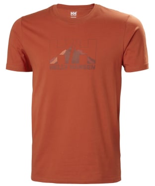 Men’s Helly Hansen Nord Graphic Short Sleeved T-Shirt - Canyon