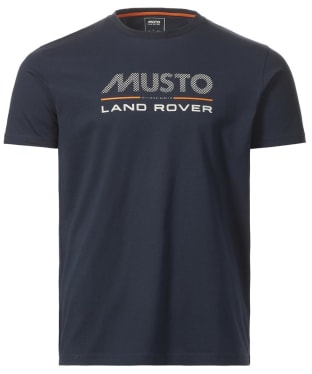 Men’s Musto Land Rover Logo Short Sleeve T-Shirt 2.0 - Navy