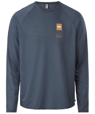 Men's Picture Timont Long-Sleeve Urban Tech T-Shirt - Dark Blue