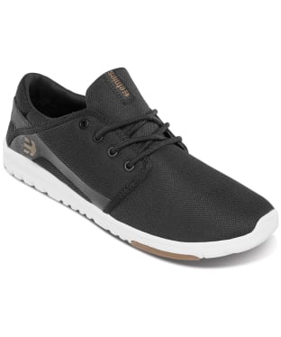 Men's Etnies Scout Breathable Skate Shoes - Black / White / Gum
