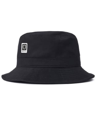 Brixton Beta Packable Cotton Bucket Hat - Black
