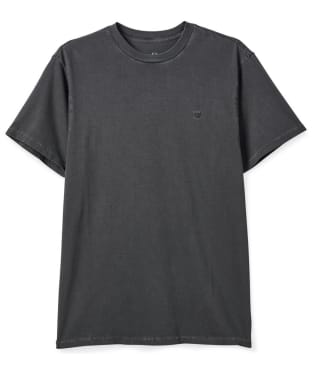 Brixton Vintage Reserve Short Sleeve Cotton T-Shirt - Black Vintage Wash
