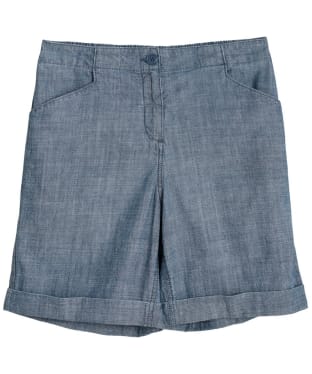 Women's Seasalt Penderleith Shorts - Mid Indigo Wash