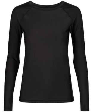 Women's Volcom Simply Core Long Sleeve Rashguard - Black