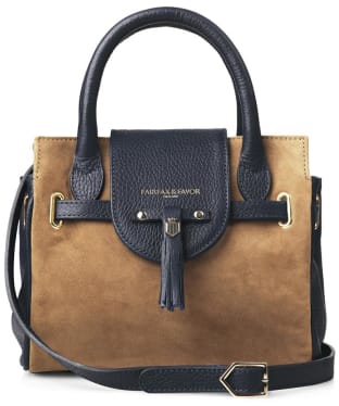 Women's Fairfax & Favor The Mini Windsor Handbag - Tan / Navy