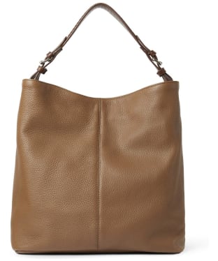 Women's Fairfax & Favor Tetbury Pebbled Leather Handbag - Tan